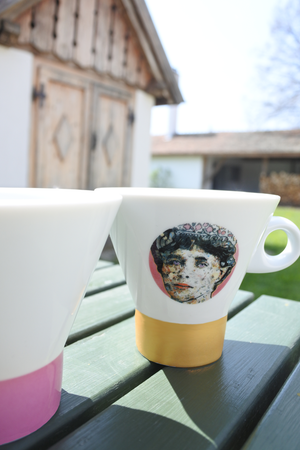 Queen Marie Coffee Cup & Saucer